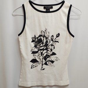 Karen Kane Rose Printed Sleeveless Top